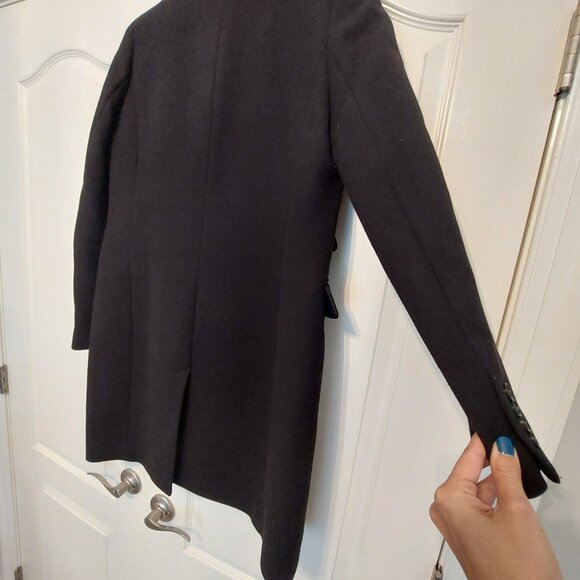 J. CREW JCrew Lady Day Coat Double Cloth Wool sz 2 - Picture 6 of 9